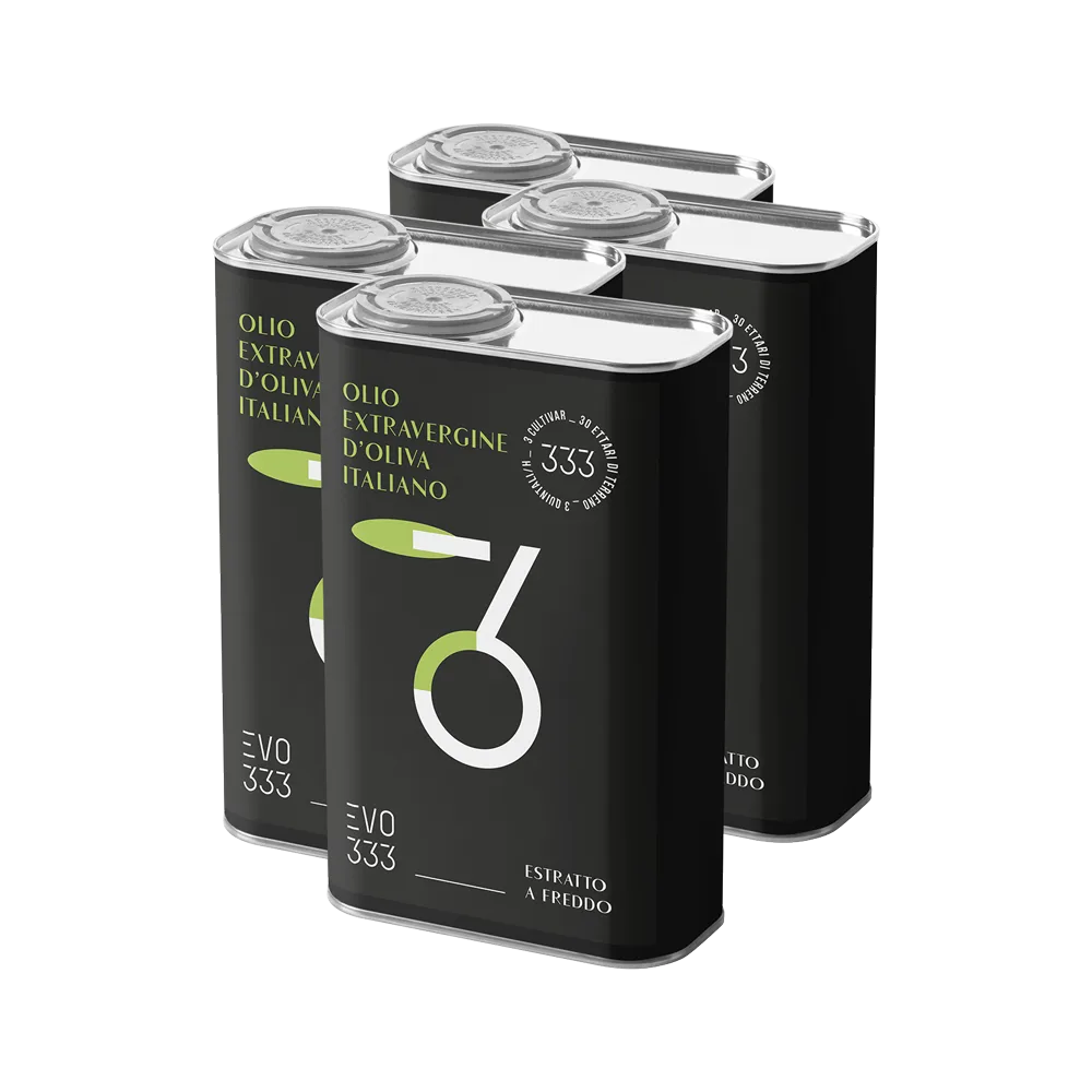 Box 4 Lattine EVO 100% Italiano 250ml